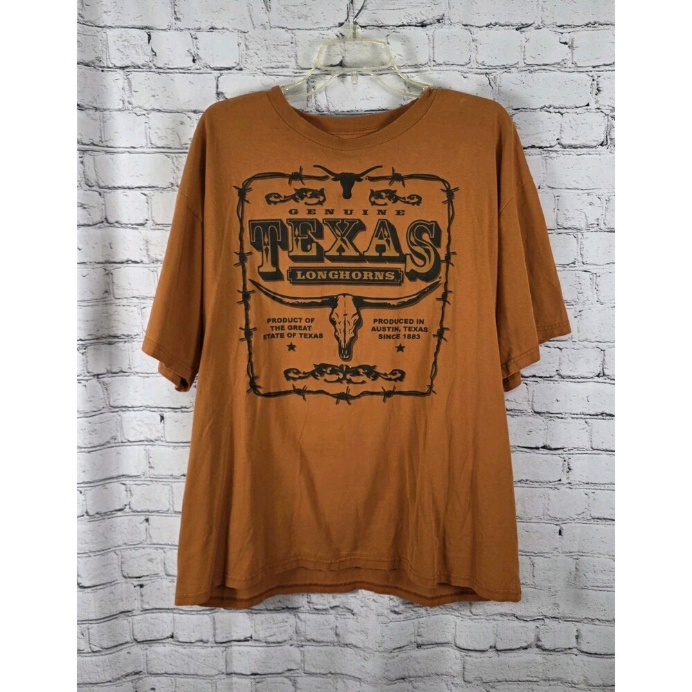 Section 101 Majestic Texas Longhorns Athletic Mesh Shirt Men's Size XL